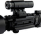 double portée de chasse lumineuse du fusil 3-10x40 avec Dot Laser Sight rouge