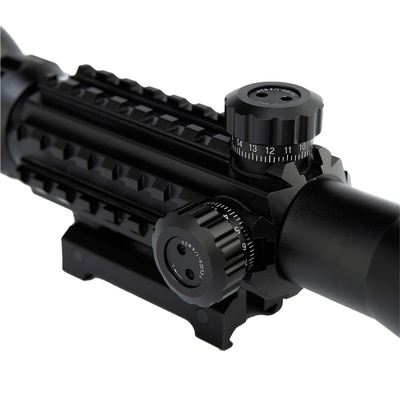 Portée rouge et verte de portée de chasse tactique du rapport optique 3X-9X de réticule