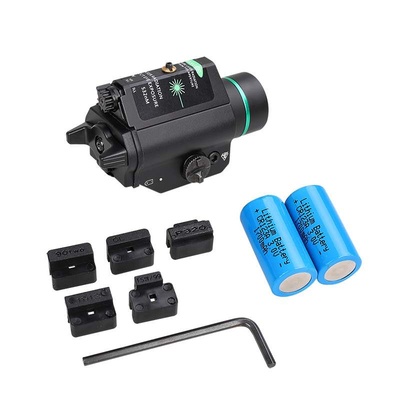 Lampe-torche tactique de laser de vert d'IP66 1000lm pour le casque d'arme à feu